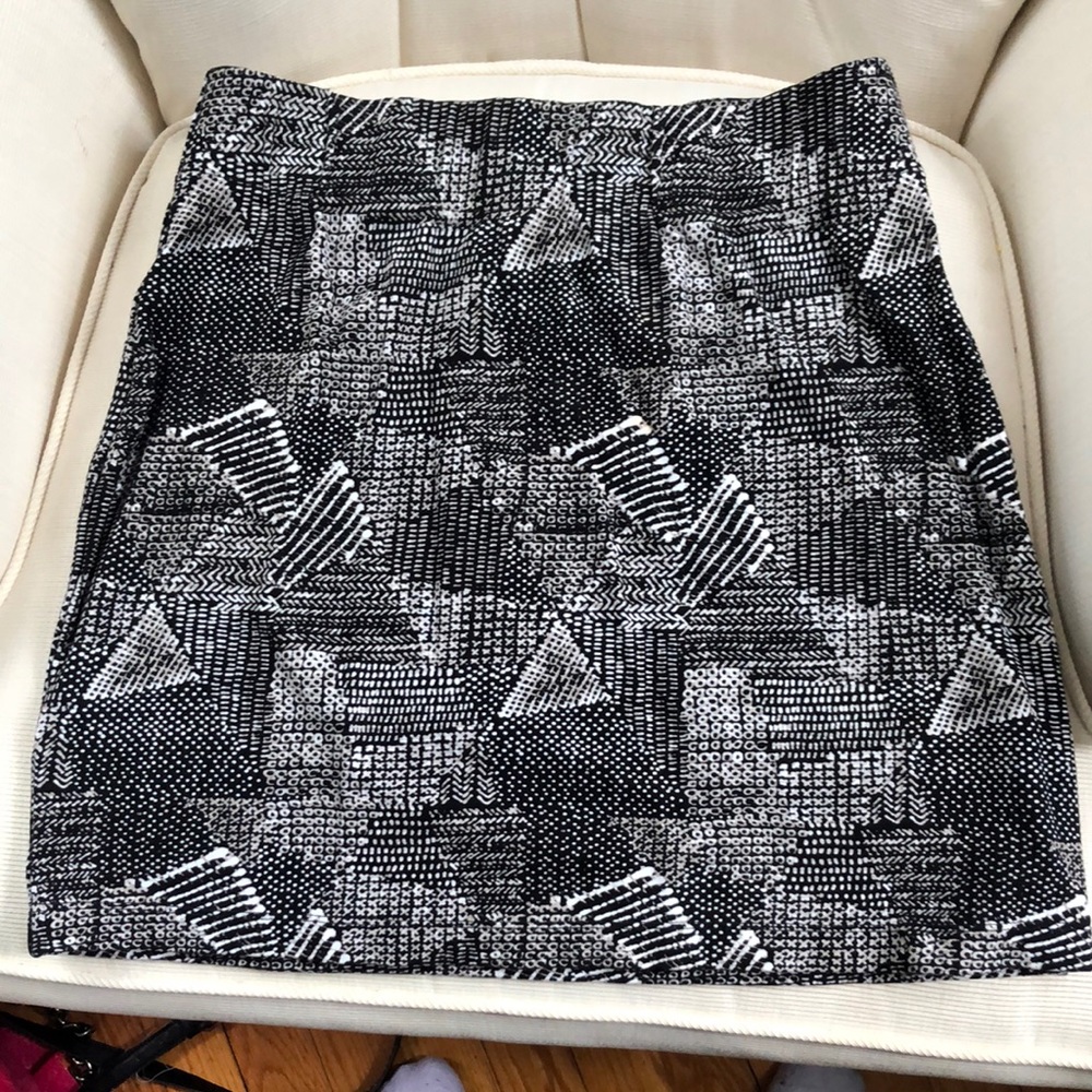 Unique print Madewell skirt